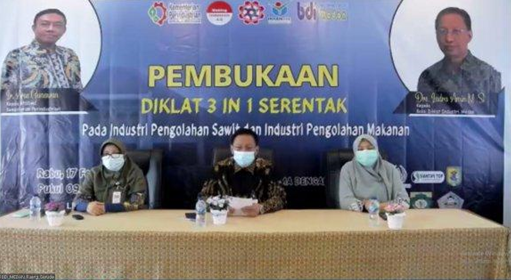 Dorong Pemulihan Ekonomi, Balai Diklat Industri Medan Gelar Diklat 3 In 1