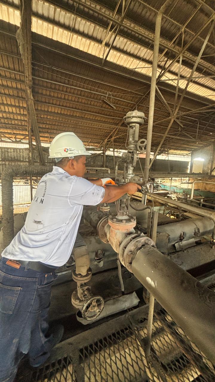 Praktik Diklat Upskilling Peningkatan Kompetensi Operator Boiler Angkatan 1 dan 2
